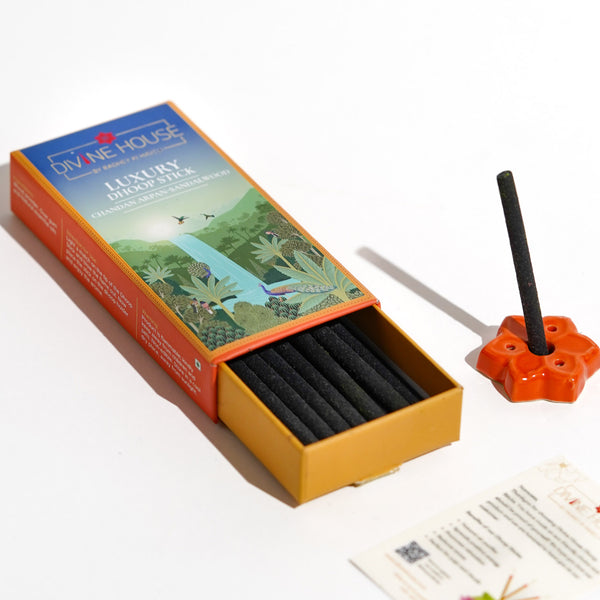 Divine House Chandan Arpan - Sandalwood Luxury Dhoop Stick