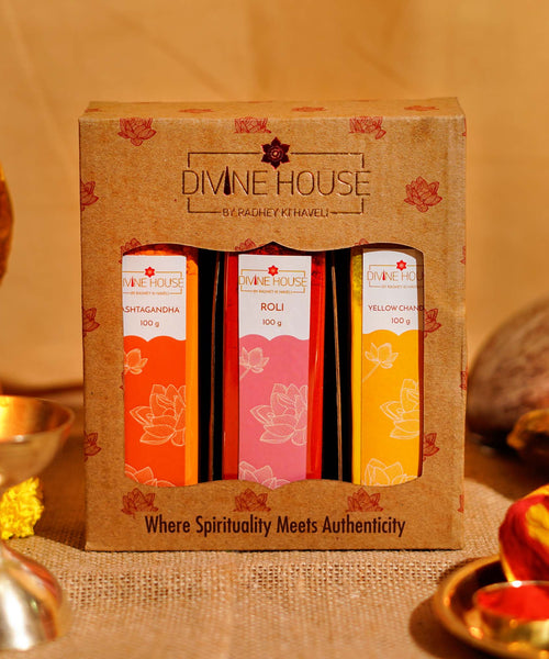 Divine House Exclusive Tilak Pack Pooja Samagri