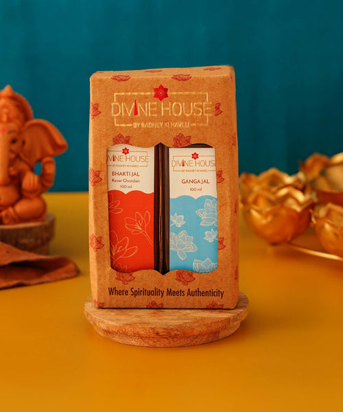 Divine House Bhakti Jal Pack -  Kesar Pooja Samgri