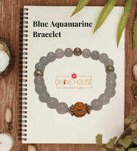 Calm & Communication – Blue Aquamarine Bracelet