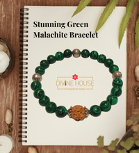Protection & Transformation – Green Malachite Bracelet