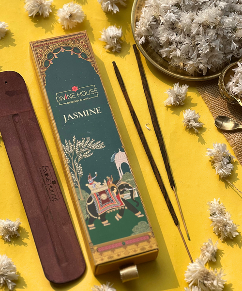 Divine House Jasmine Hand Rolled Incense Sticks