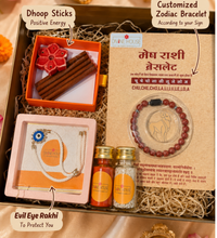 Divine House Rakhi Hamper – A Gift of Love, Protection & Positive Energy