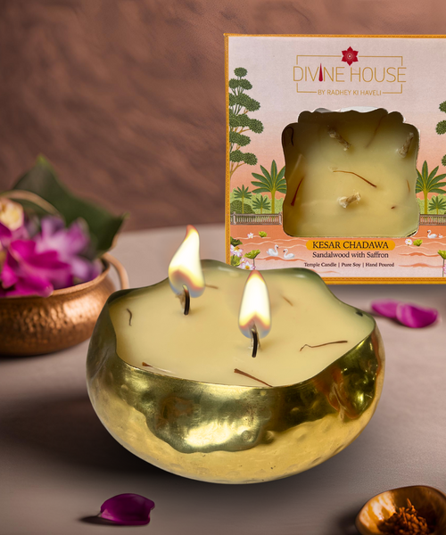 Kesar Chadawa Soy Candle