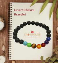 Energy & Balance – Lava 7 Chakra Bracelet