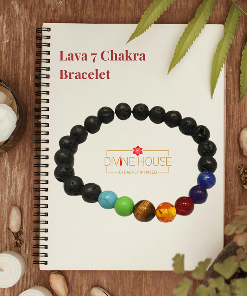 Energy & Balance – Lava 7 Chakra Bracelet