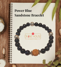 Confidence & Positivity – Blue Sandstone Bracelet