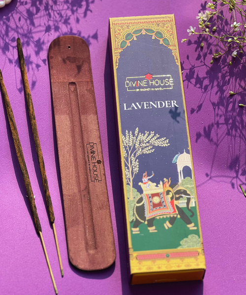 Divine House Lavender Hand Rolled Incense Sticks