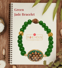 Wealth & Harmony – Green Jade Bracelet