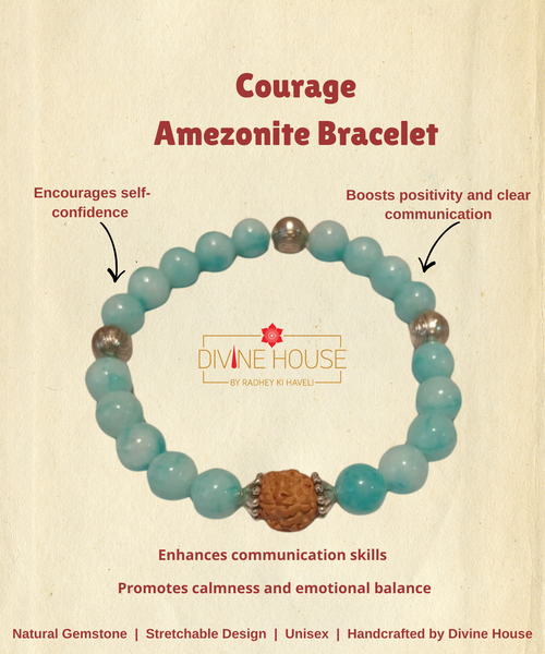 Courage Amazonite Bracelet
