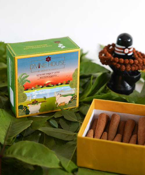 Divine House Bel Patra Astha Luxury Dhoop Cone