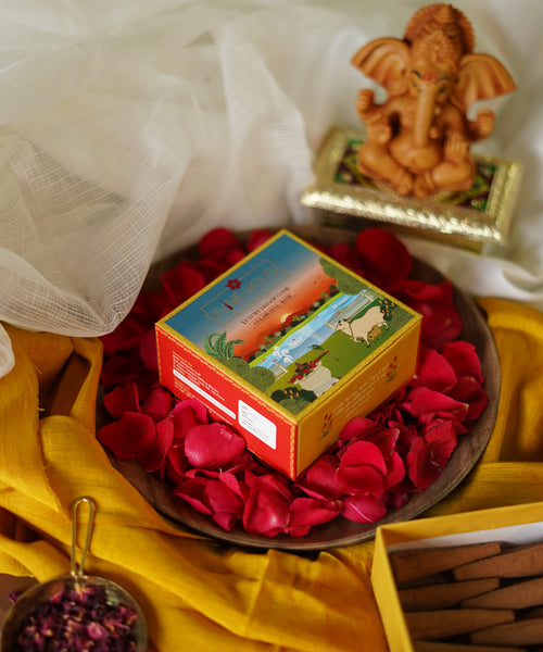 Divine House Gulabi Seva - Rose Luxury Dhoop Cone