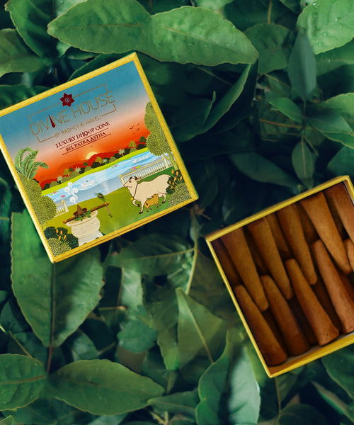 Divine House Bel Patra Astha Luxury Dhoop Cone