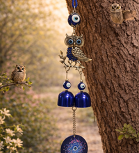 Blue Eye Owl Hanging