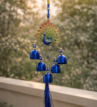Blue Calm Peacock Chime