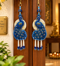 Shubh Labh Peacock Hanging