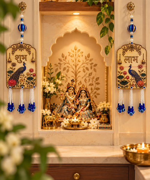 Mayur Shubh Labh Hanging