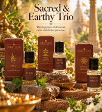 Sacred & Earthy Trio - 3 Premium Attar Set