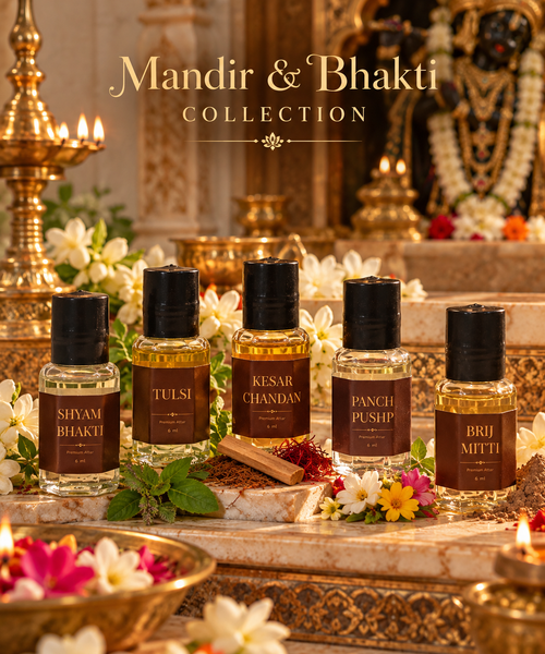Mandir & Bhakti Collection — 5 Premium Attar Set
