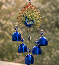 Blue Calm Peacock Chime