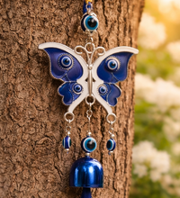 Blue Butterfly Eye Hanging