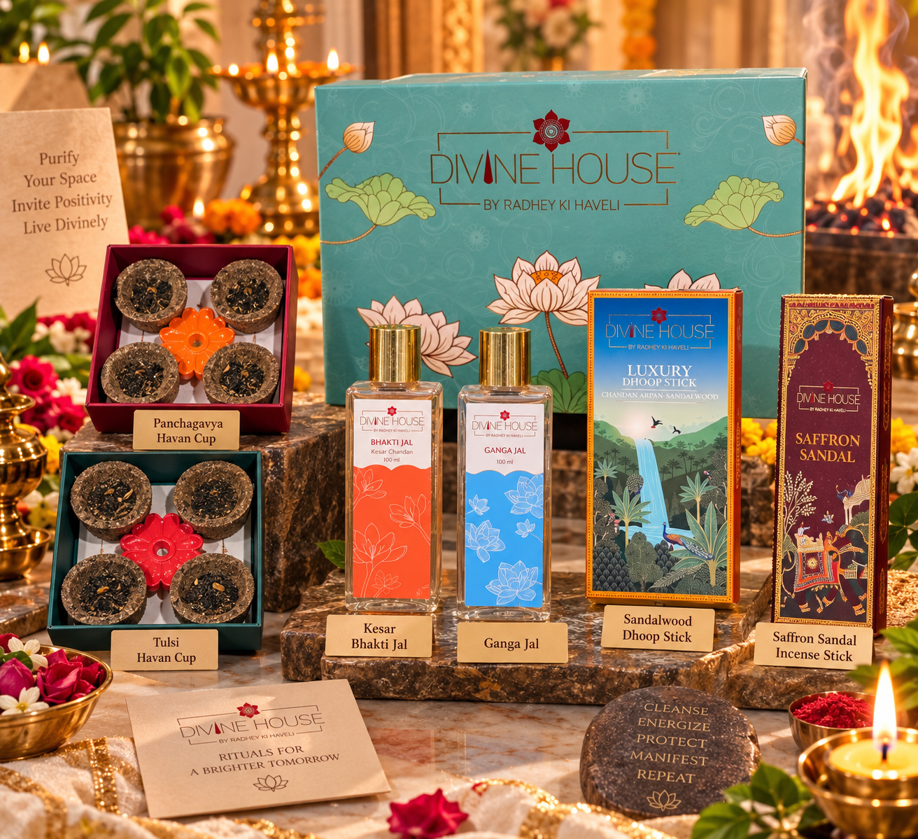 Divine Shudhi Hamper: Purify. Refresh. Begin with Divine Energy