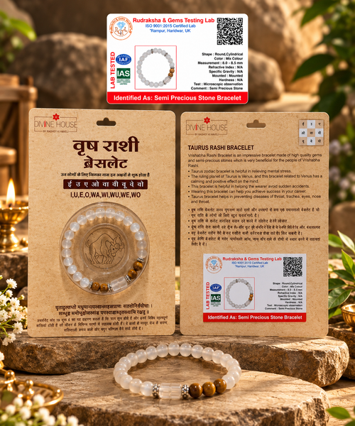 Tauras (Vrishabha) Zodiac Bracelet
