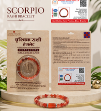 Scorpio (Vrishchik) Zodiac Bracelet